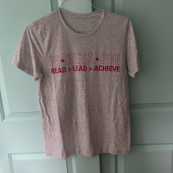 Pi Beta Phi Read Lead Achieve Short-Sleeve Tee - Picture 1 of 3